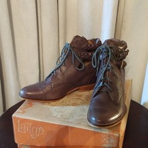 Dark Chocolate Latigo Booties